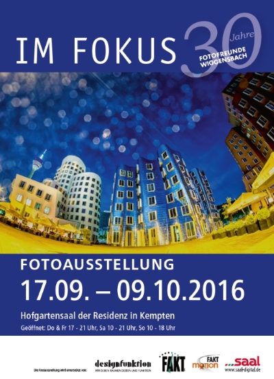 30 Jahre Fotofreunde – Ausstellungsplakat