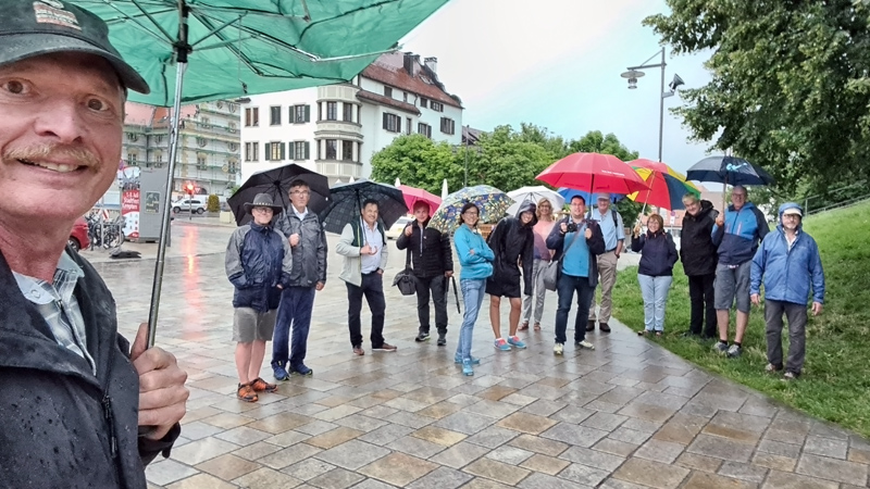 Die Fotofreunde sind es auch gewohnt, bei widrigen Verhältnissen zu fotografieren --> es lohnt sich