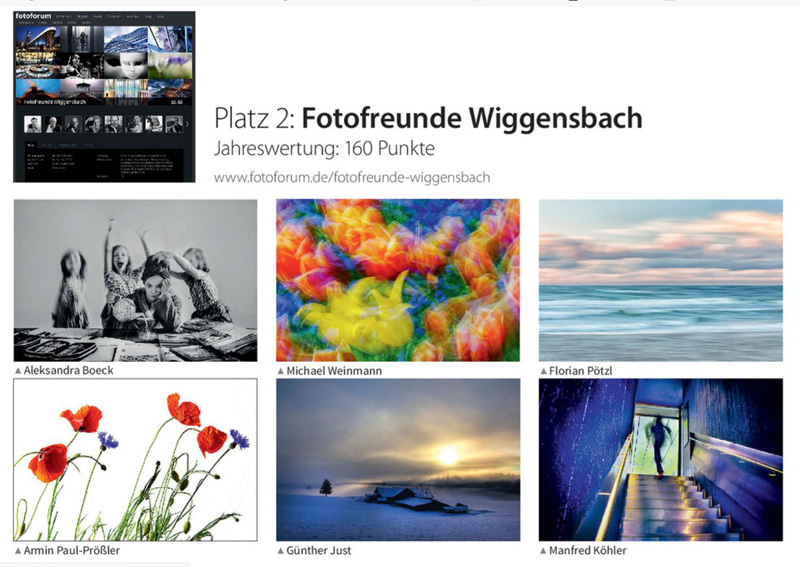 Erfolg beim Fotoforum Award 2022