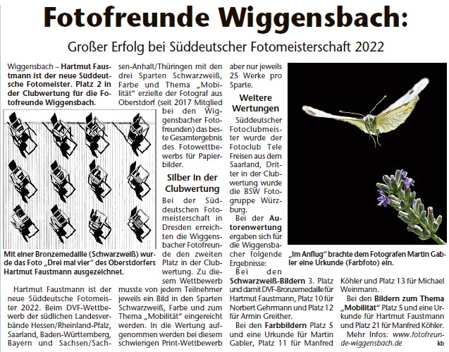 Süddeutsche Fotomeisterschaft 2022