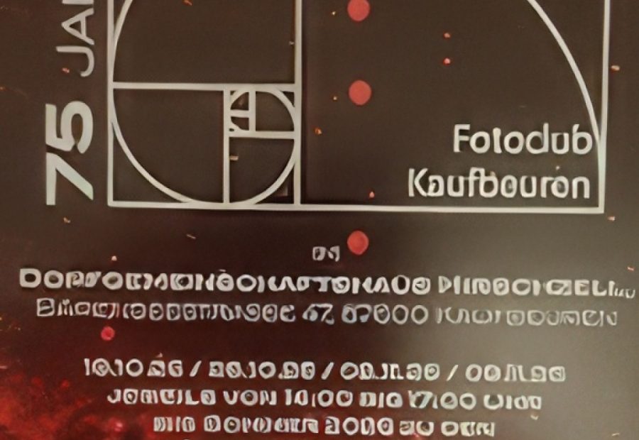 19.10 - 09.11.2025 Fotoausstellung Kaufbeuren