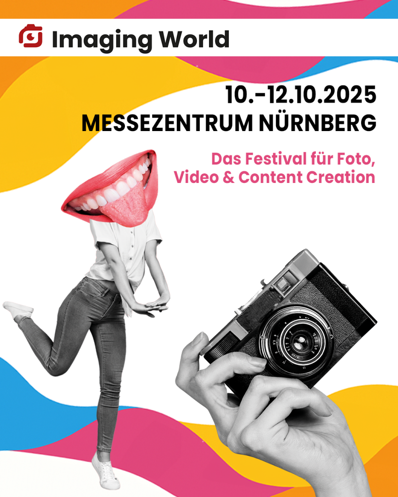 Imaging World 2025 vom 10. bis 12. Oktober im Messezentrum Nürnberg