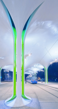 Peter Hildebrand „Himmlische Tram“ - MEDAILLE