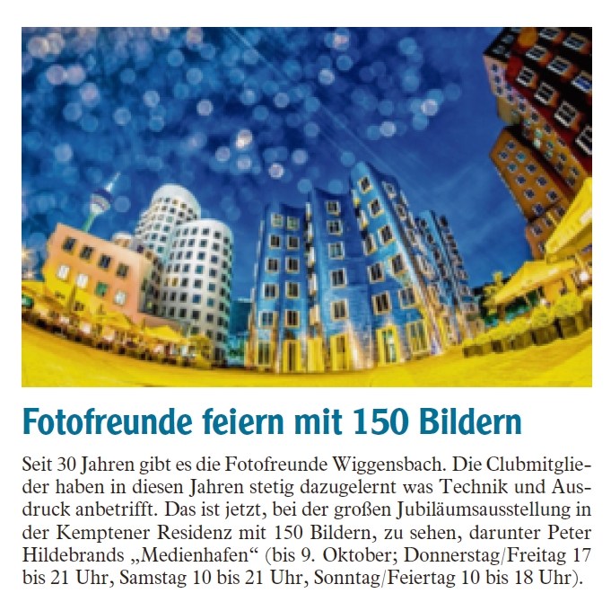 2016 09 21 Allgaeuer Zeitung Kempten Seite 19
