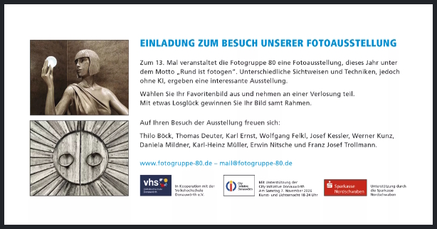 Fotogruppe80 einladung 2026