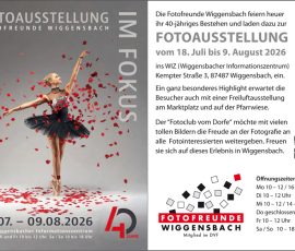 Flyer Einladung Fotoausstellung