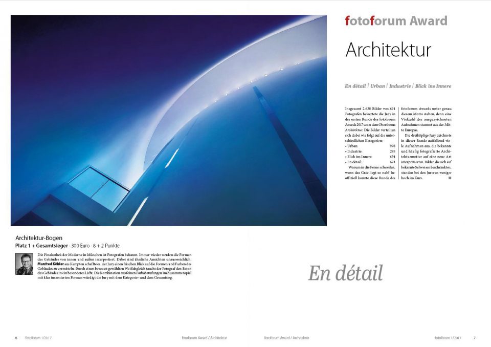 Fotoforum Award - En détail