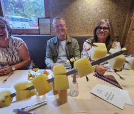 Die Stimmung der Fotofreunde war prima